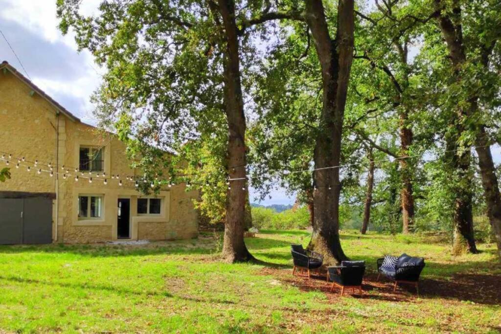 Moulin De Bigorre Villa Saint-Genes-de-Castillon Ngoại thất bức ảnh
